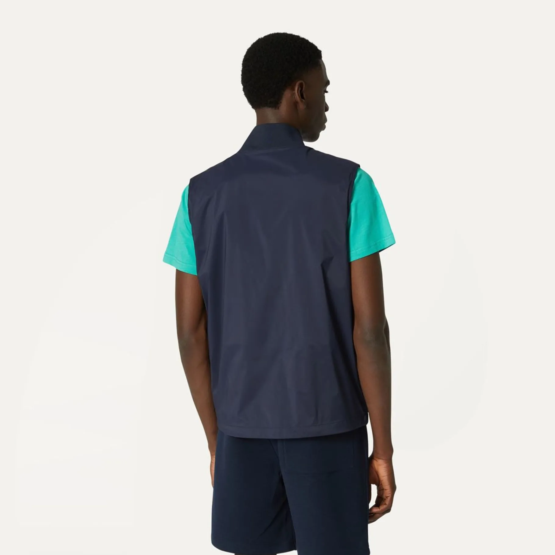 Vestes & Blousons>K-WAY Vally Stretch Nylon Jersey Blue Depht