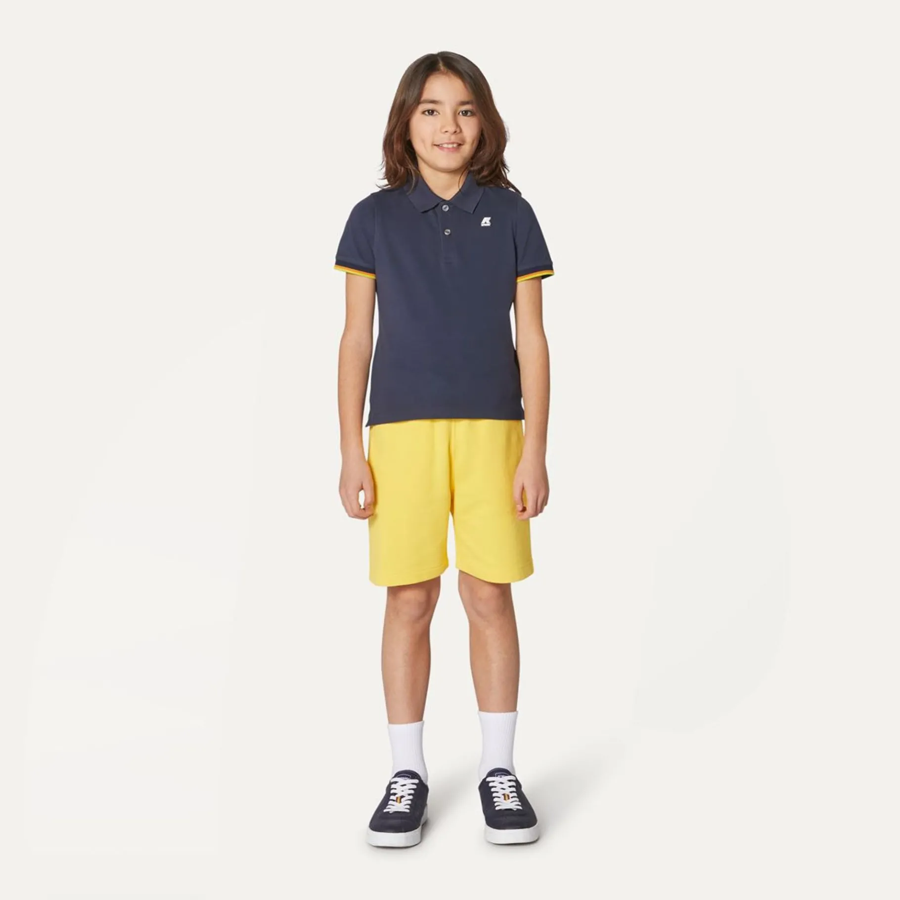 Polos & T-Shirts>K-WAY Vincent Contrast Depht Blue