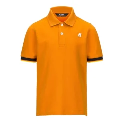 Polos & T-Shirts>K-WAY Vincent Contrast Orange Md