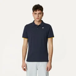 Polos & T-Shirts>K-WAY Vincent Depht Blue