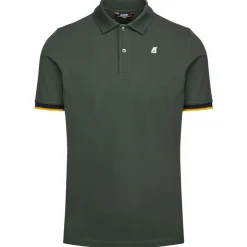 Polos & T-Shirts>K-WAY Vincent Green Blackish
